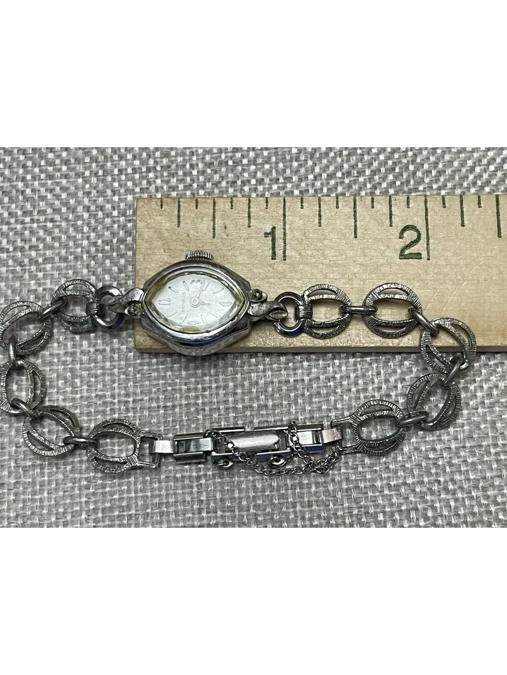 VTG Benrus 1960's Ladies Wrist Watch Wind Up 1/20 10k Band